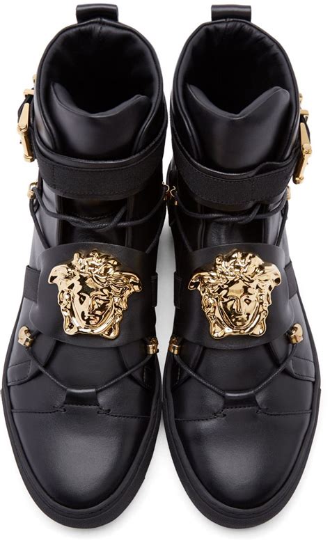 versace medusa sneakers price|Versace Medusa boots.